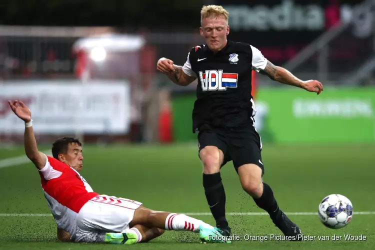 FC Emmen laat zich verrassen door FC Eindhoven