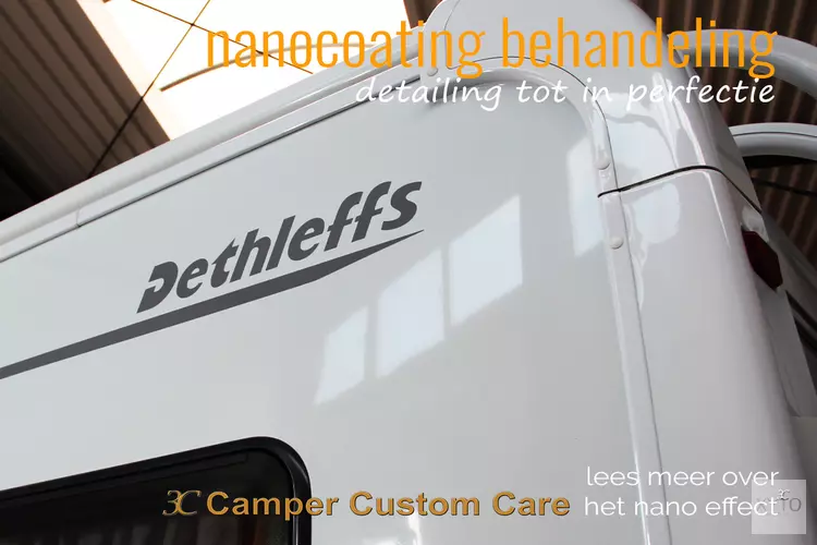 Nanocoating behandeling bij 3C Camper Custom Care