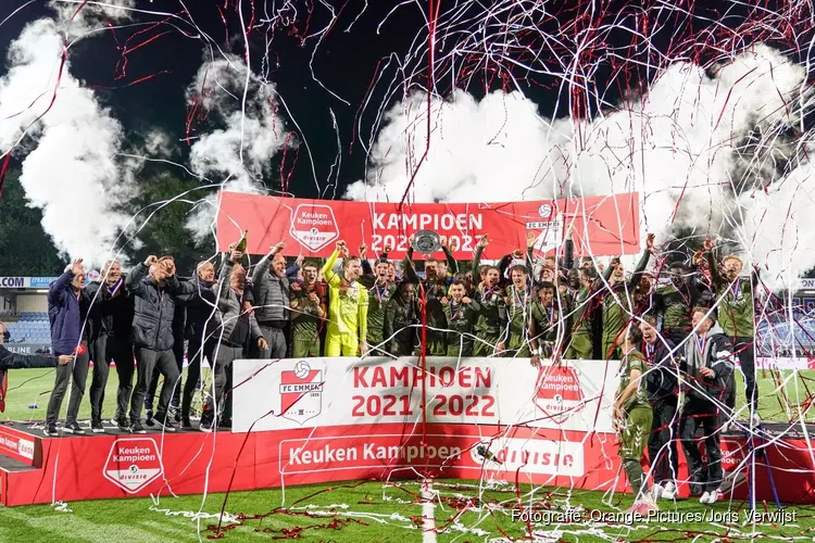 FC Emmen kampioen ondanks nederlaag