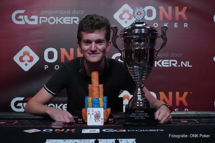 Germ de Haas uit Emmen is de nieuwe Pokerkampioen van Nederland!